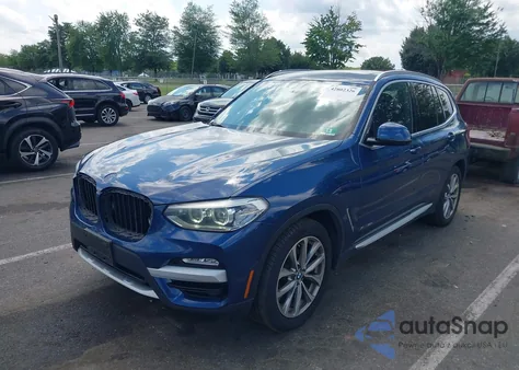 2018 BMW X3 xDrive30I из США, поврежденный, VIN 5UXTR9C53JLC74325